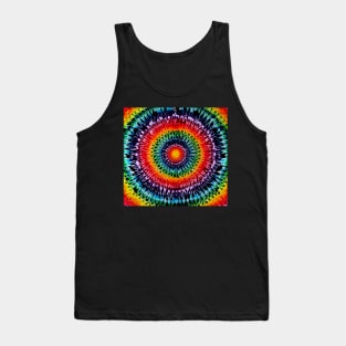 Rainbow tie dye Grateful Dead company Pride LGBT phish music festival tour Tank Top